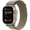 thumbnail image 1 of Restored Apple Watch Ultra 2 - GPS + Cellular - 49mm Titanium Case with Olive Alpine loop Small (Refurbished), 1 of 3