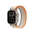 thumbnail image 1 of Restored Apple Watch Ultra G2 (GPS + Cellular 49mm) Titanium Case with Orange Beige Trail Loop (Refurbished), 1 of 5