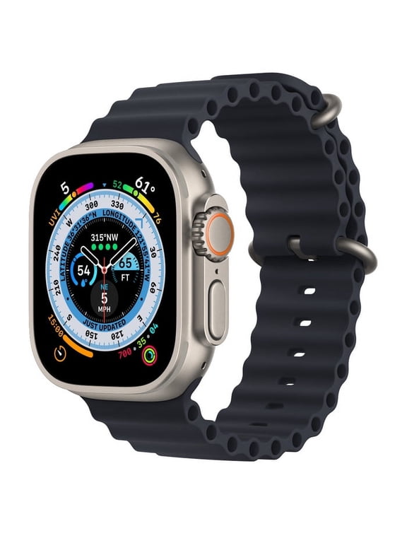 Restored Apple Watch SE (2nd Gen) (GPS + Cellular, 40mm) Midnight Aluminum Case with Midnight Sport Band - M/L