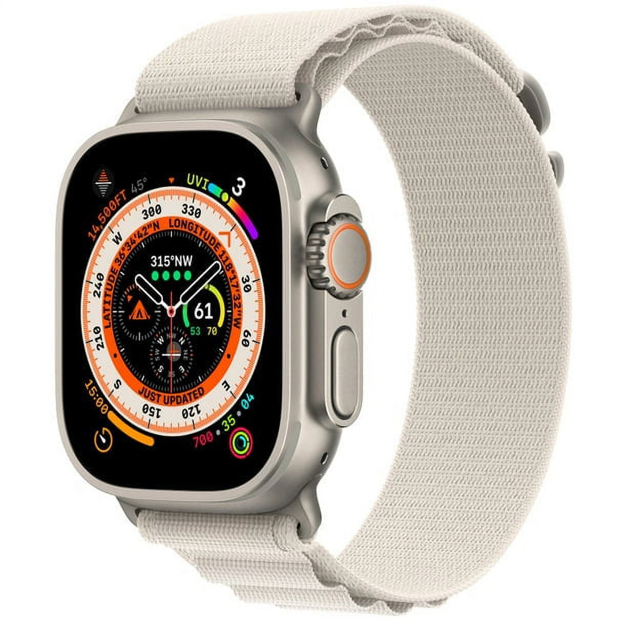 Restored Apple Watch Ultra (GPS + Cellular) 49mm Titanium Case