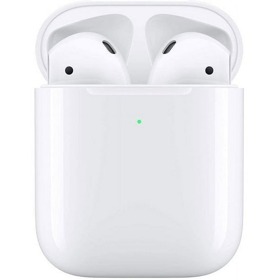 Restored Apple Wireless Bluetooth Airpods 2 With Wireless Charging Case (Refurbished)