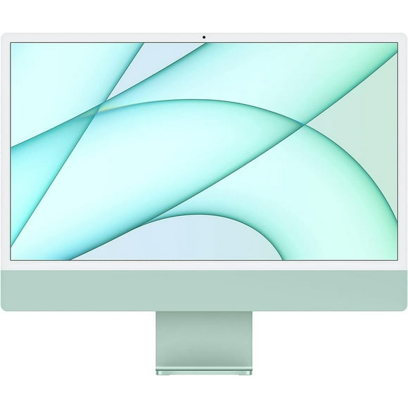 Restored Apple iMac 2021 24" 4.5K Apple M1 16GB 512GB SSD M1 GPU Green MGPJ3LL/A (Refurbished)