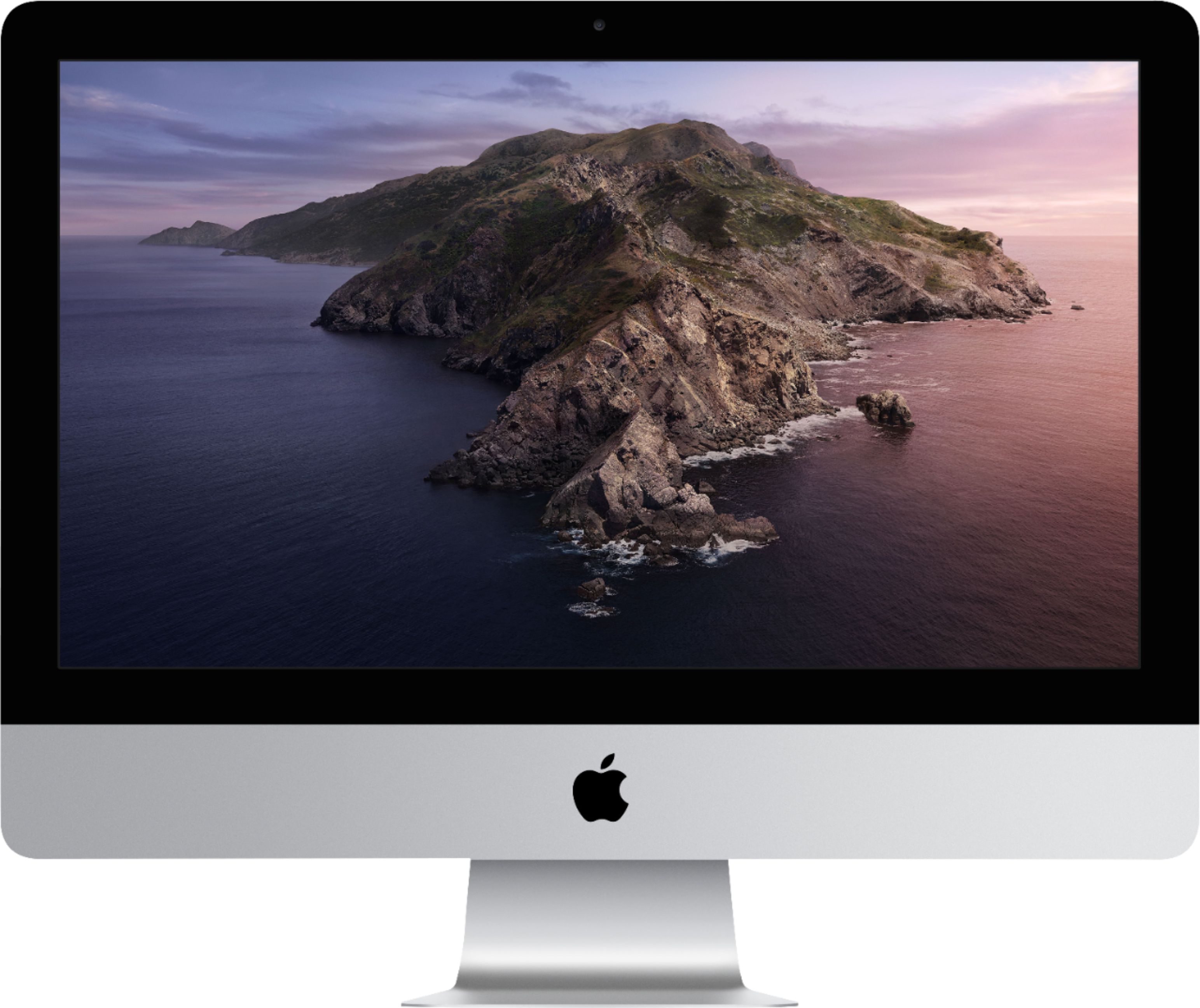 Restored Apple iMac 21.5inch Desktop Computer AllinOne MRT32LL/A, 3.6GHz Intel Core i3, 8GB RAM 1TB HDD, Silver (Refurbished) - image 1 of 5