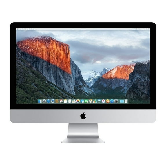 Restored Apple iMac 27" AllinOne Computer, Intel Core i7, 16GB RAM, 256GB SSD, Mac OS X 10.10, Silver, MF125LL/A (Refurbished)