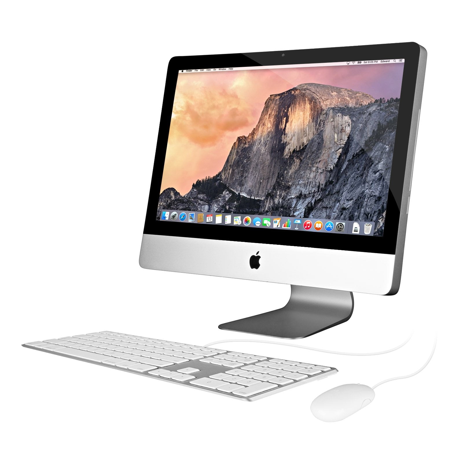 Restored Apple iMac 21.5" Desktop Computer (Silver) (Refurbished) - Walmart.com