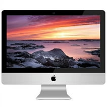 Restored Apple iMac MF883LL/A 21.5" Intel Core i5-4260U X2 1.4GHz 8GB 500GB, Silver (Refurbished)