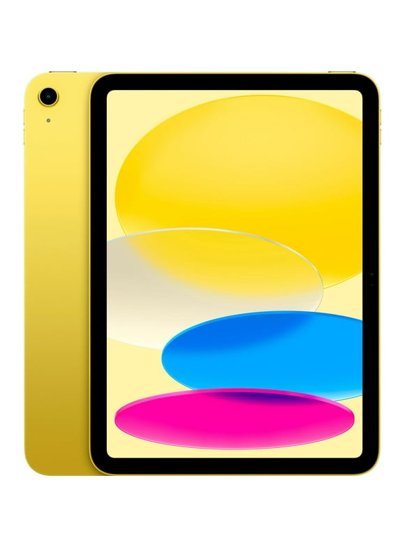 Restored Apple iPad 10th Gen 64GB Yellow WiFi MPQ23LL/A (Refurbished)
