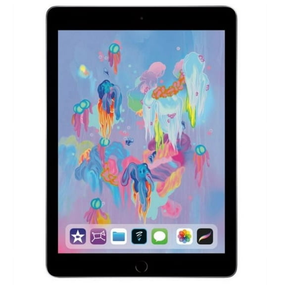 Restored Apple iPad 128GB Space Gray Wi-Fi MR7J2LL/A (Refurbished)