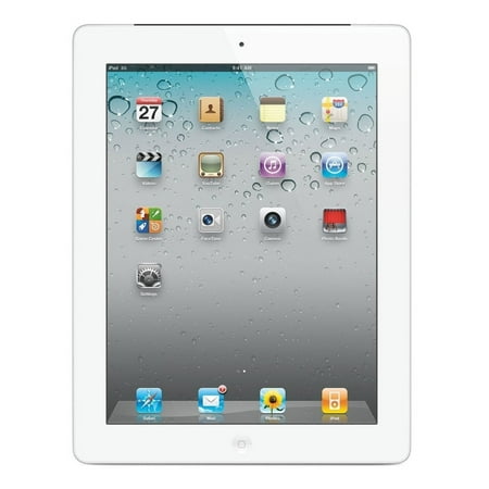 Restored Apple iPad 2 16GB 9.7" Touchscreen Wi-Fi Dual Cameras Tablet - White (Refurbished)