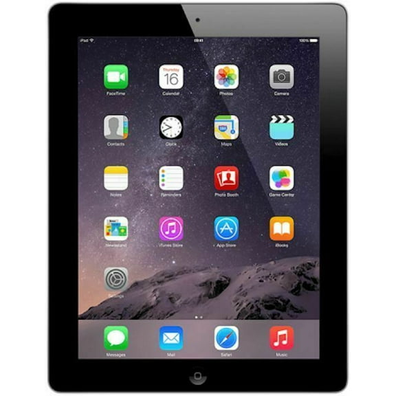 Restored Apple iPad 2 16GB, Wi-Fi, 9.7in - Black - (MC769LL/A) (Refurbished)