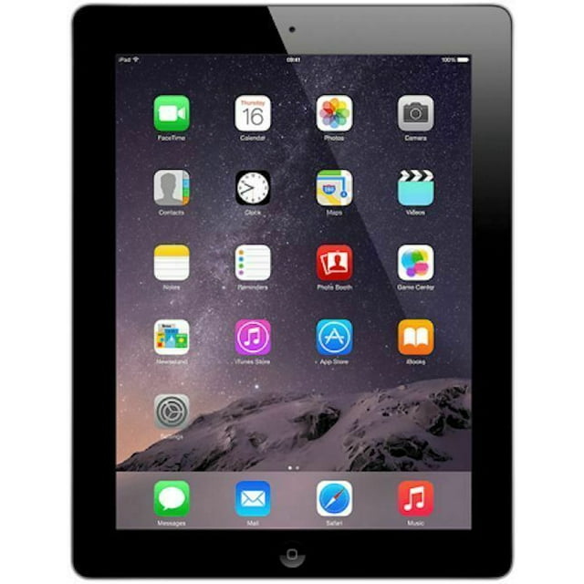 Restored Apple iPad 2 16GB, Wi-Fi, 9.7in - Black - (MC769LL/A) (Refurbished)