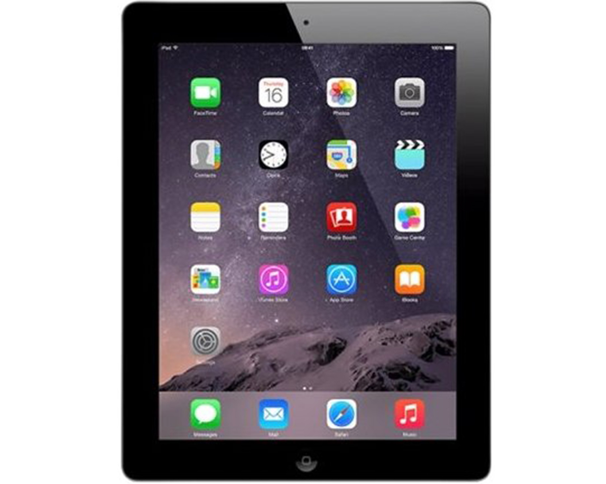 Restored Apple iPad 2 16GB, Wi-Fi, 9.7in - Black - (MC769LL/A) (Refurbished) - image 1 of 4