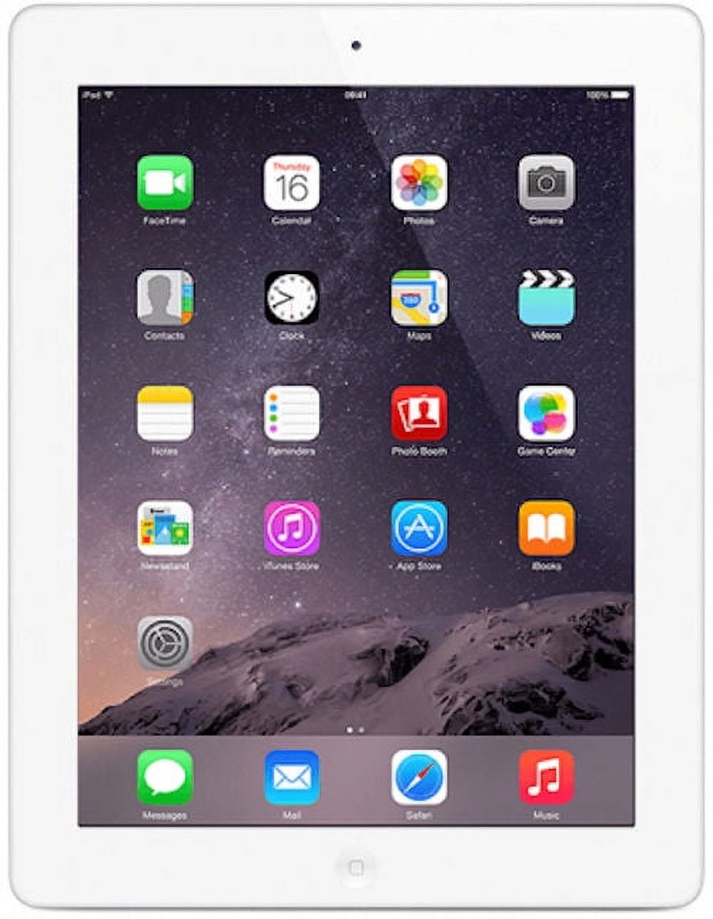Restored Apple iPad 2 32GB, Wi-Fi, 9.7in - White - (MC980LL/A