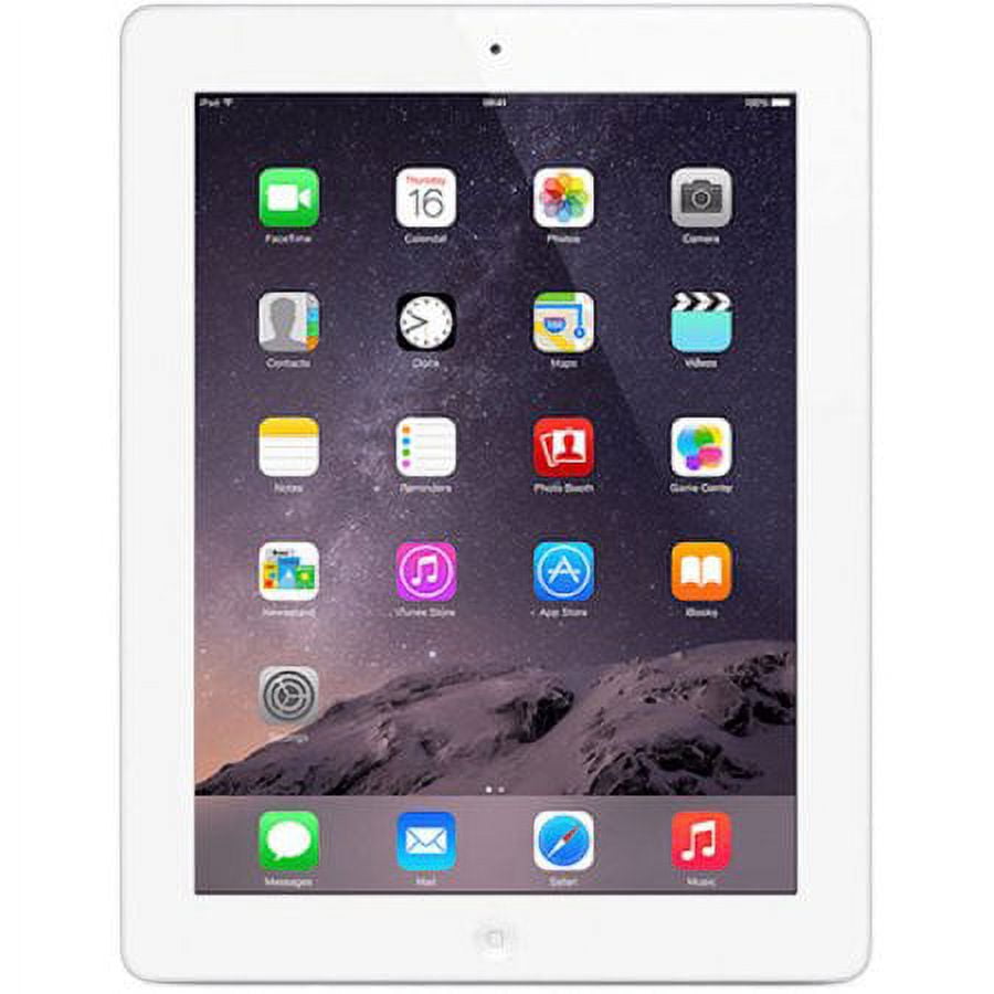 Restored Apple iPad 2 64GB, Wi-Fi, 9.7in - White - (MC981LL/A