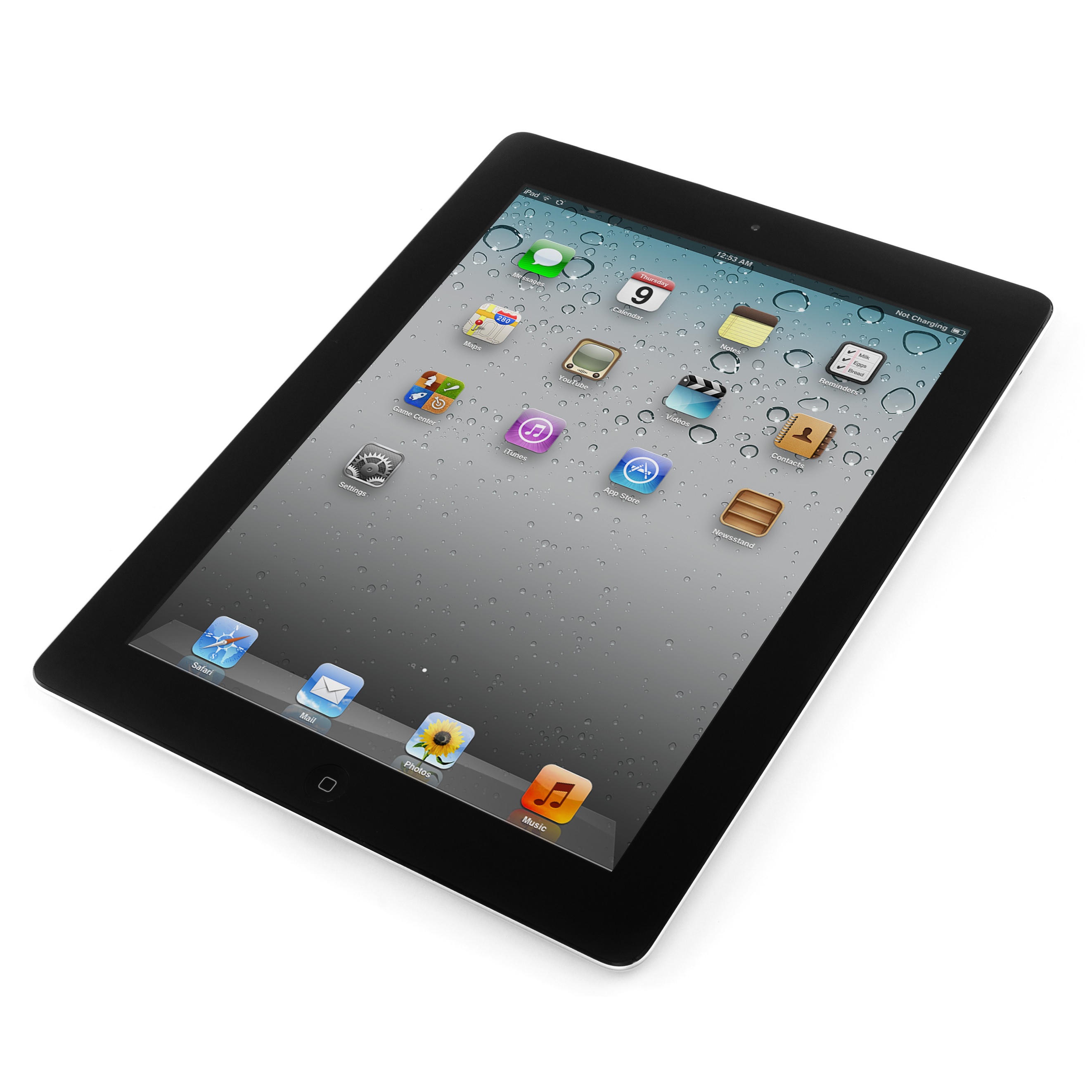 Restored Apple iPad 2 9.7inch 16GB WiFi, Black (Refurbished) - image 1 of 3