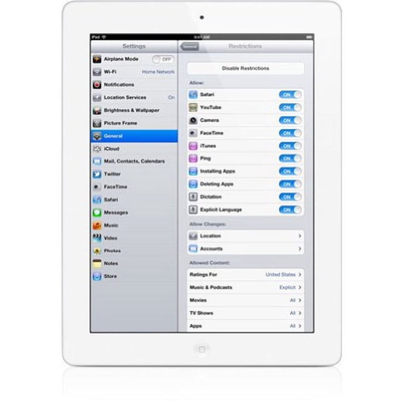 Restored Apple iPad 3 Wifi White 32GB (Refurbished)
