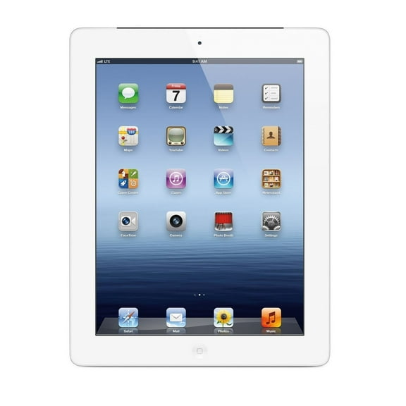 Restored Apple iPad 3rd Gen 32GB 9.7" Display Wi-Fi Only Table PC (White) (Refurbished)