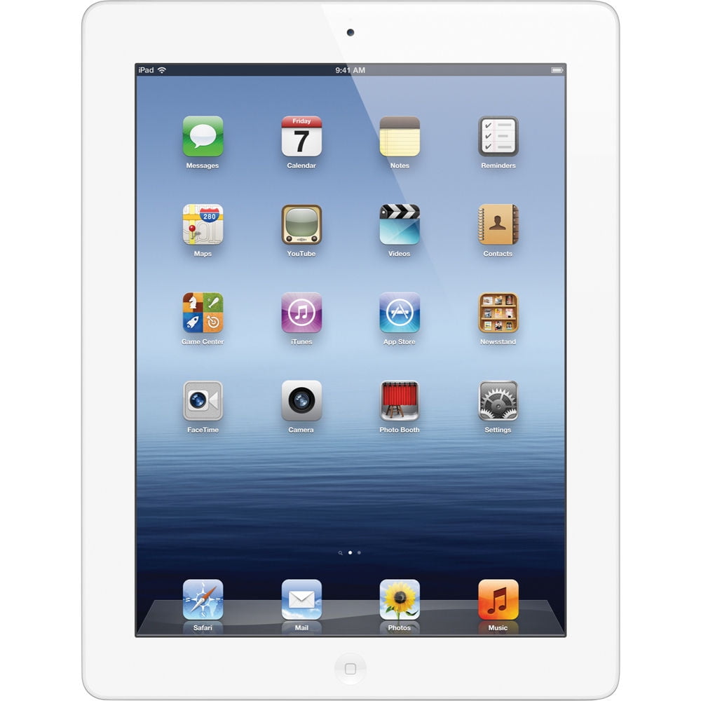 iPad 第3世代 Wi-Fi white 64GB Apple iPad 3rd Generation 64GB Wi-Fi + Cellular LTE - White