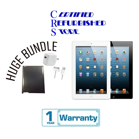 Restored Apple iPad 4 16GB,32GB,64GB,128GB - Wifi (Refurbished)