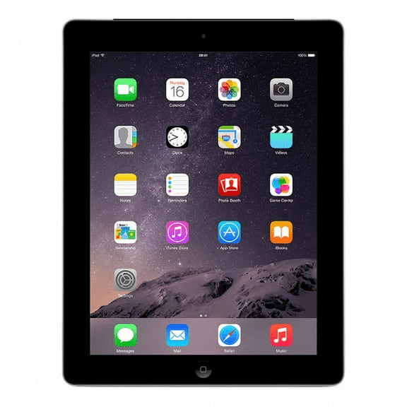 Restored Apple iPad 4 16GB Black Retina Display Wi-Fi MD510LL/A (Refurbished)