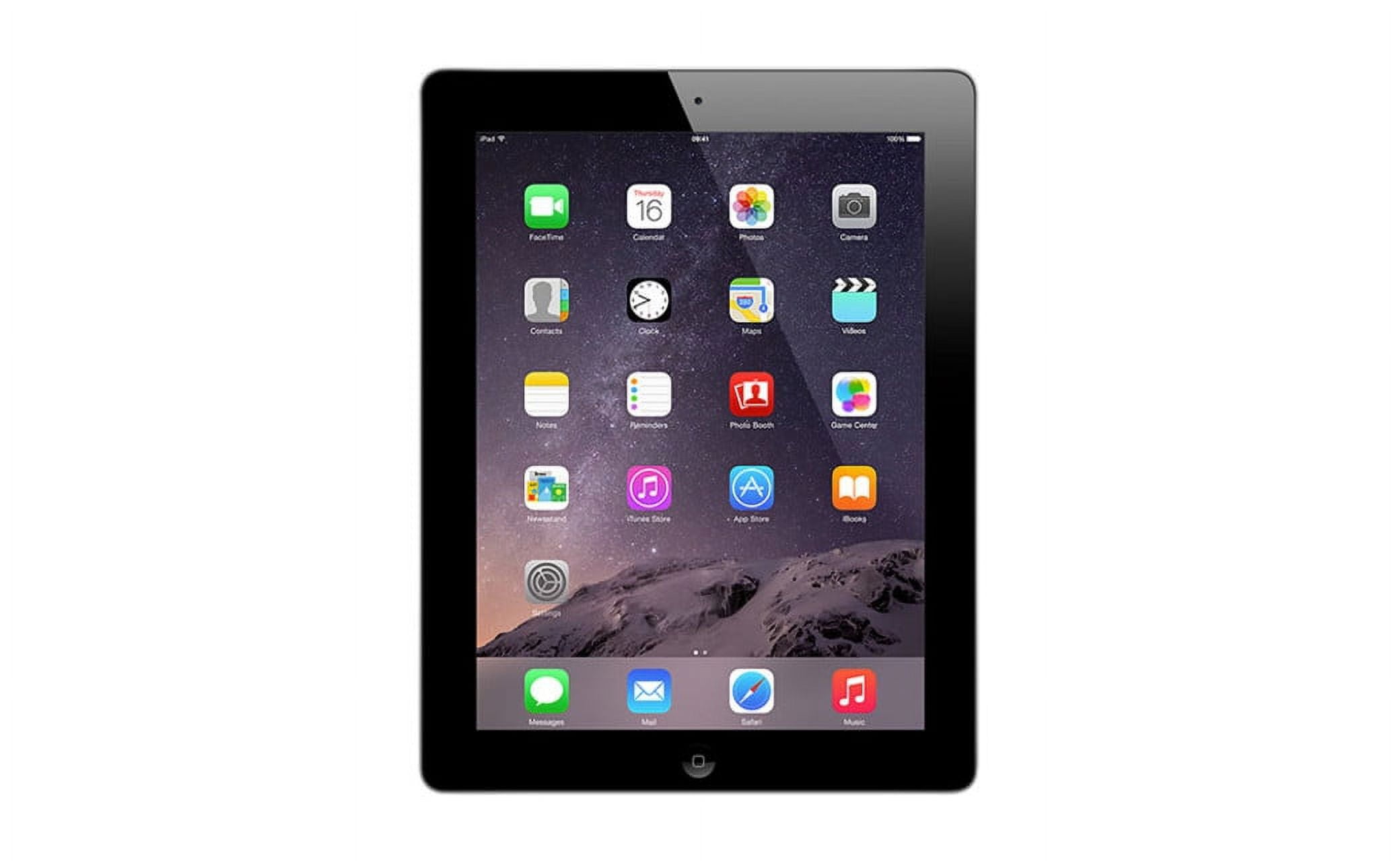 Restored Apple iPad 4 32GB WiFi Only Black (Refurbished)