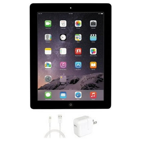 Restored Apple iPad 4 64GB Black Wifi (Refurbished)