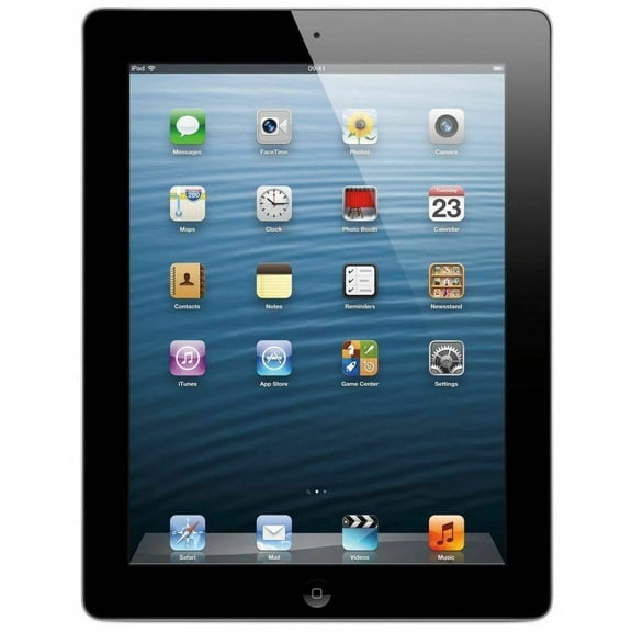 Apple iPad 4 97" Tablet, 16GB, Wi-Fi, Black (Refurbished)
