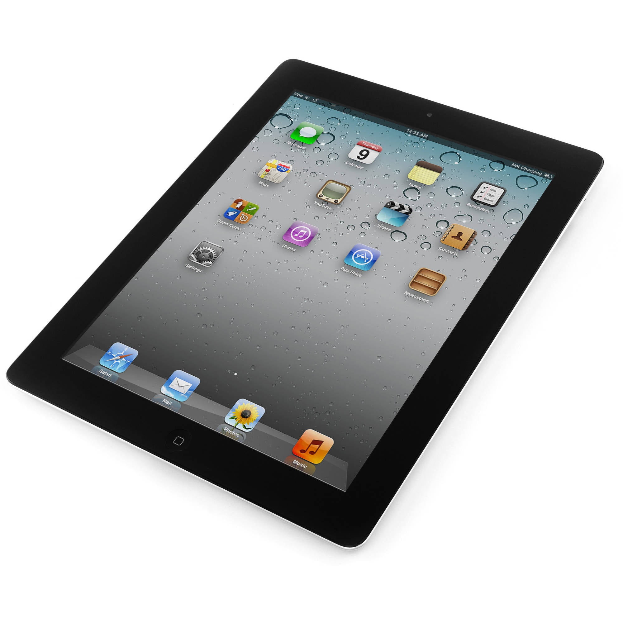 Apple iPad 2nd 9.7" Display, Wi-Fi, 16GB, Black (MC769LL/A) (Used) - Walmart.com