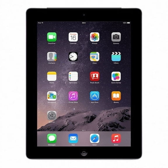 Restored Apple iPad 4 with Retina Display 32GB Wi-Fi 4th Generation in Black MD511LL/A (Refurbished)