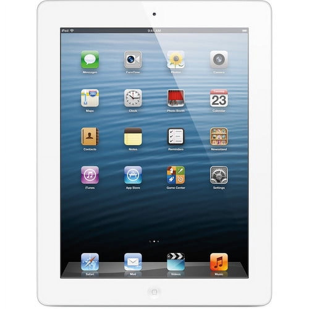 Restored Apple iPad 4th Gen 16GB White Cellular Verizon MD525LL/A