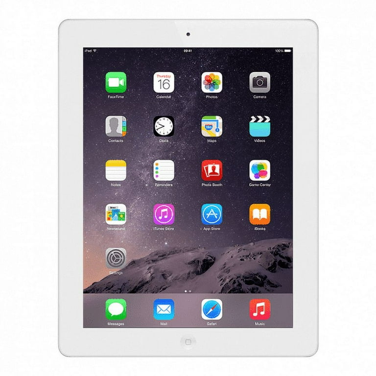 Restored Apple iPad 4th Gen 16GB White Wi-Fi MD911LL/A (Refurbished)