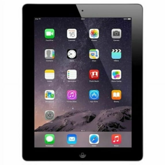 Restored Apple iPad 4th Gen Retina 16GB Wi-Fi 9.7in - Black - (MD510LL/A) (Refurbished)