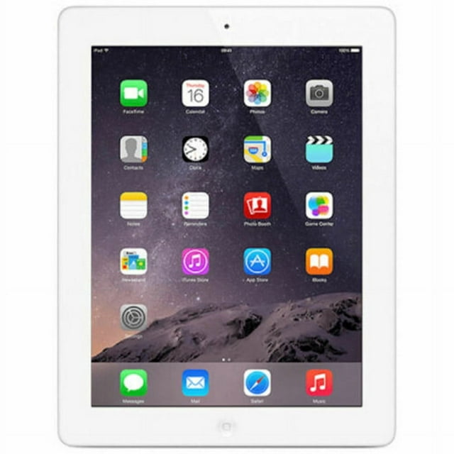Restored Apple iPad 4th Gen Retina 16GB Wi-Fi 9.7in - White - (MD513LL/A) (Refurbished)
