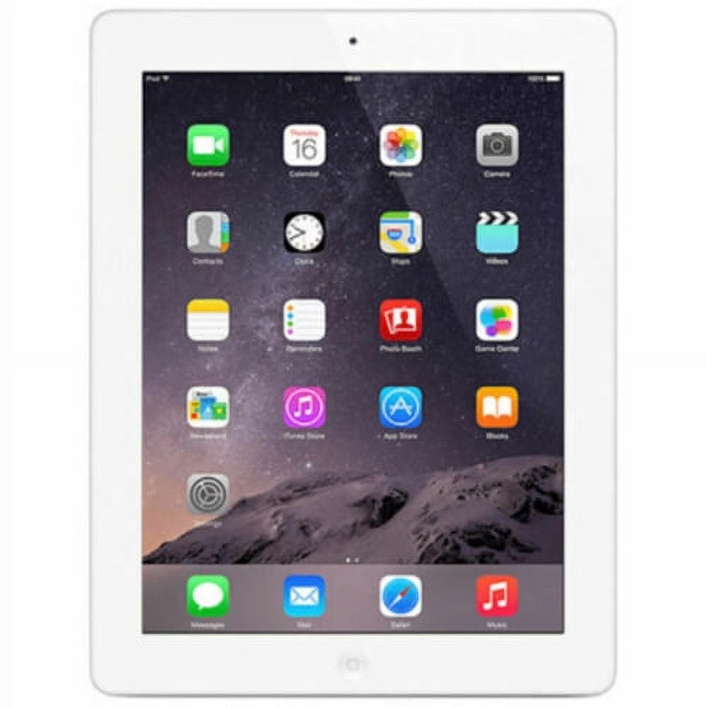 Restored Apple iPad 4 16GB Retina Display Wi-Fi White Restored Apple iPad 4 16GB Retina Display Wi-Fi White