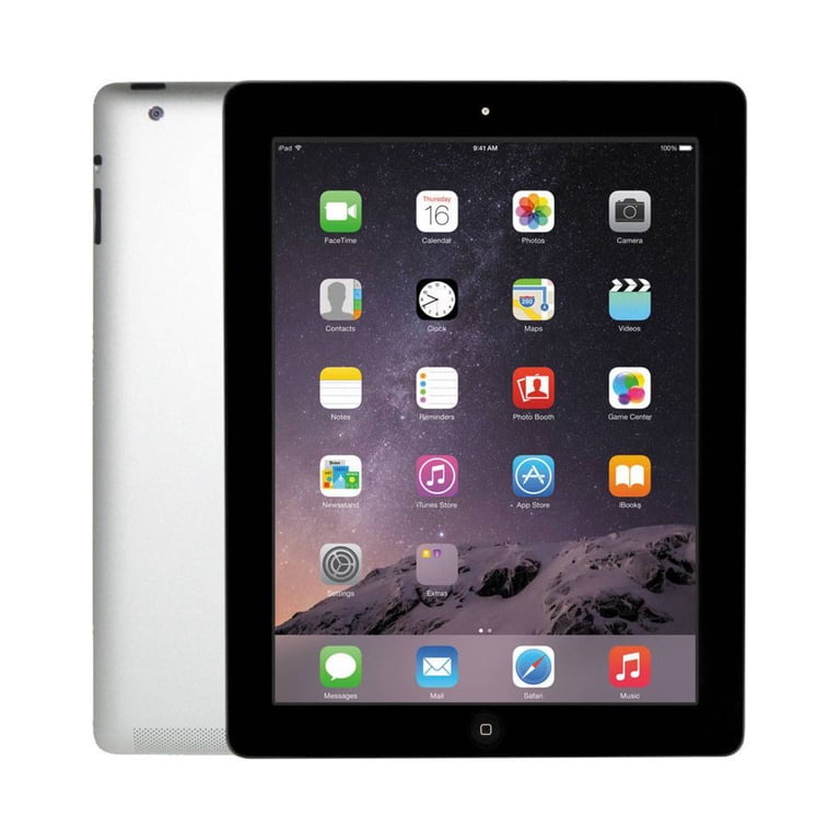 タブレット iPad 4 au 32GB  Wi-Fi. Cellular Restored Apple iPad 4th Generation, Tablet Computer, Wi-Fi, 32GB