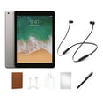 thumbnail image 1 of Restored Apple iPad 5 (2017) Bundle, 32GB, Space Gray, Wi-Fi Only, Beats or JBL, Case, Tempered Glass, Stylus Pen, Charging Accessories. (Refurbished), 1 of 7
