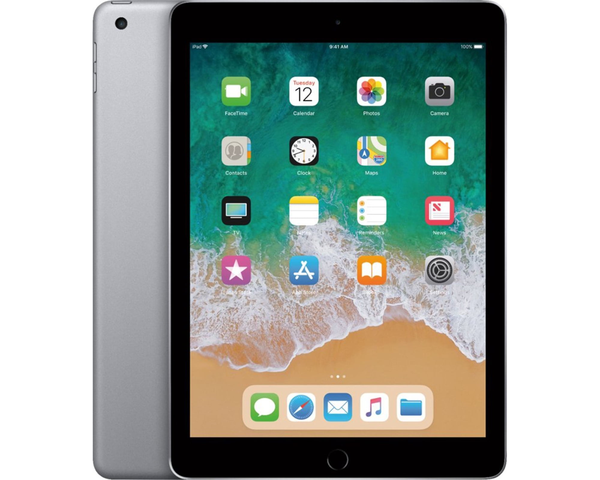 Restored Apple iPad 5th Gen 128GB Wifi + Cellular Unlocked, 9.7in - Space  Gray (Refurbished)