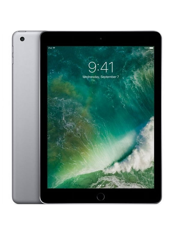Restored Apple iPad 5th Gen 32GB Wi-Fi, 9.7in - Space Gray (Refurbished)