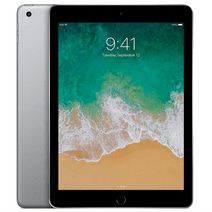Restored Apple iPad 5th Gen 32GB WiFi, 9.7in Space Gray (Refurbished)