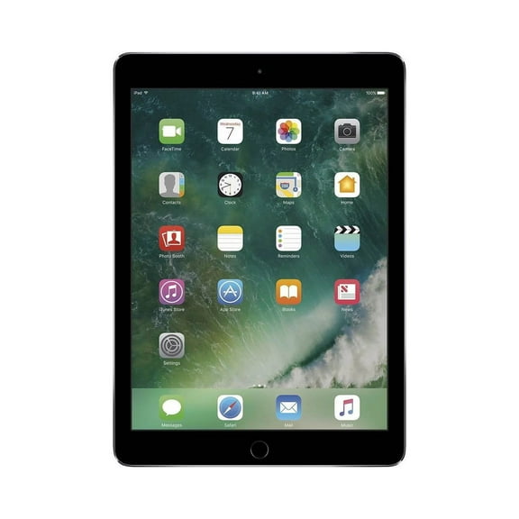 Restored Apple iPad 5th Generation A9 chip (Wi-Fi + Cellular) 32GB, Space Gray (Refurbished)