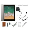thumbnail image 1 of Restored Apple iPad 6 (2018) Bundle, 32GB, Space Gray, Wi-Fi, Beats or JBL headset, Case, Tempered Glass, Stylus Pen, Charging Accessories (Refurbished), 1 of 10