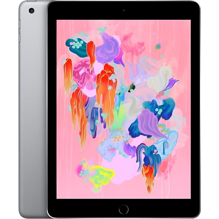 Restored Apple iPad 6th Generation 32GB Space Gray (Unlocked) with