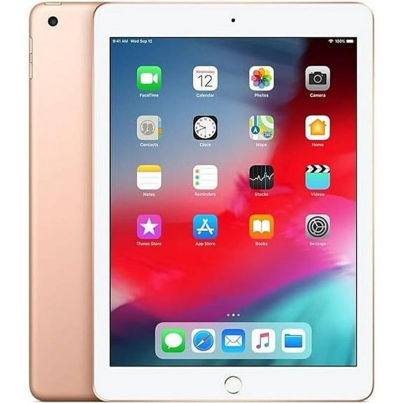 Restored Apple iPad 6TH GEN 9.7" - 128GB - WIFI ONLY - GOLD (Refurbished)