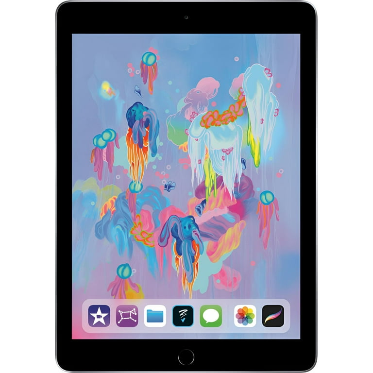 Restored Apple iPad 6th Gen 128GB Wi-Fi, 9.7in - Space Gray Restored Apple iPad 6th Gen 128GB Wi-Fi, 9.7in - Space Gray