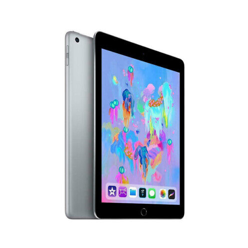 Restored Apple iPad 6th Gen 32GB Wifi + Cellular Unlocked, 9.7in Space Gray (Refurbished)