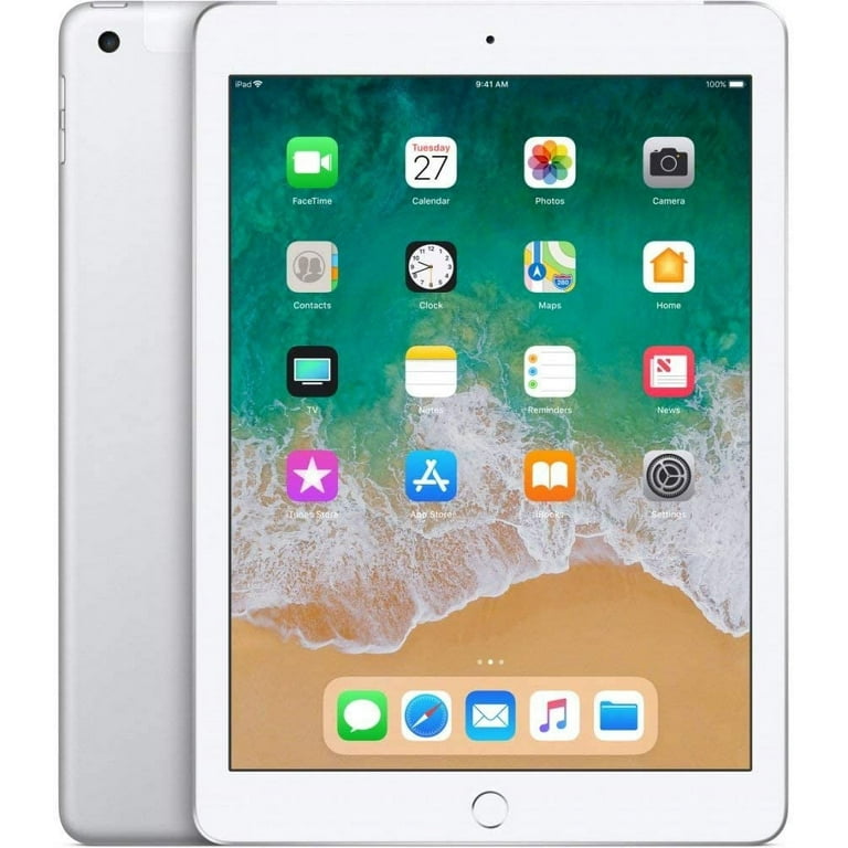 iPad - iPad (6th generation) 32GB セルラー版 Apple iPad 6th Generation 32GB Silver WiFi_ Cellular