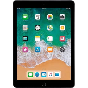 Restored Apple iPad (6th Generation) , Fingerprint Reader, 2018 Wi-Fi 128GB Space Gray