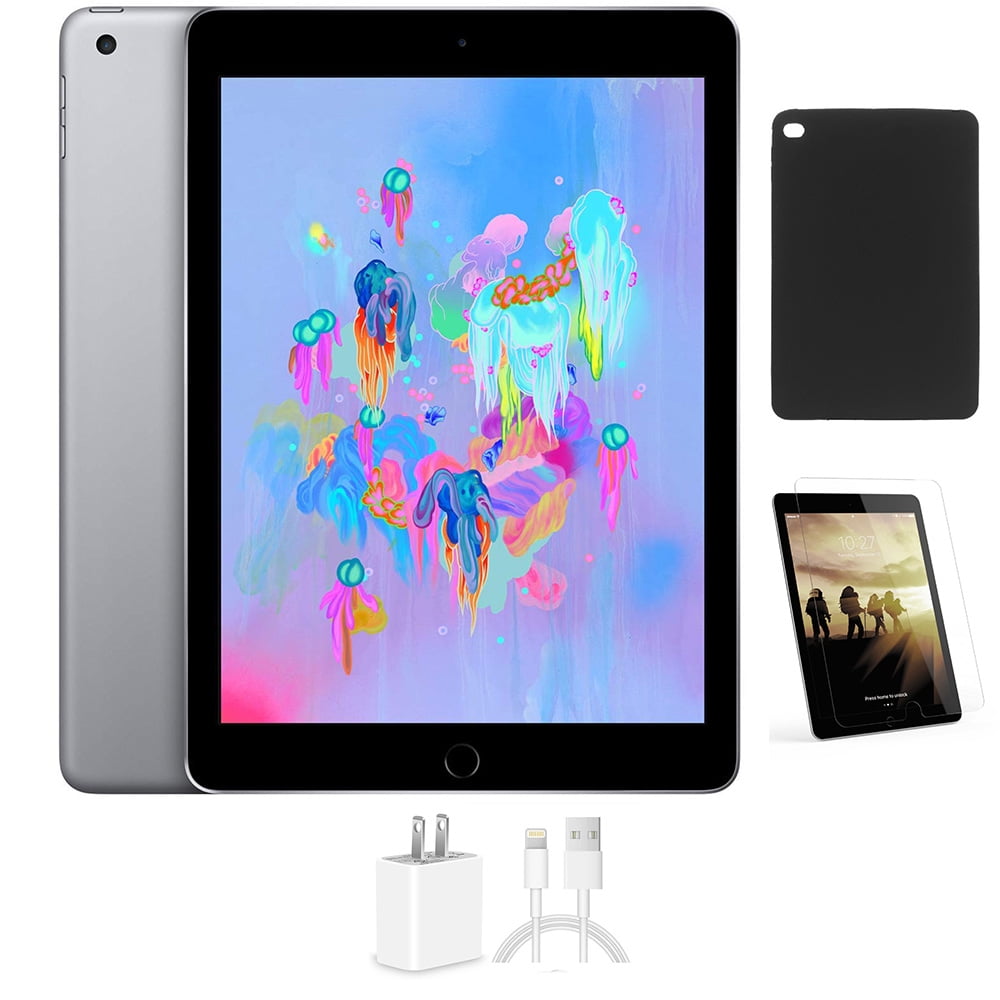 Restored Apple iPad 6th Generation 9.7-inch, Space Gray