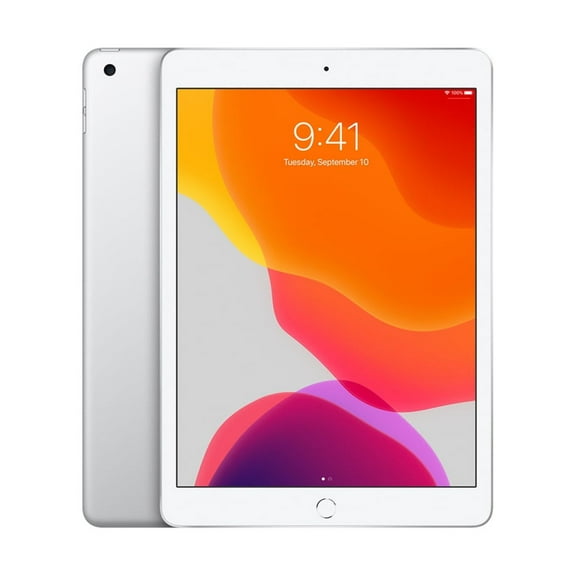 Restored Apple iPad 7 9.7"" Tablet, 2019, 32GB, Wi-Fi and Cellular, Silver (Refurbished)