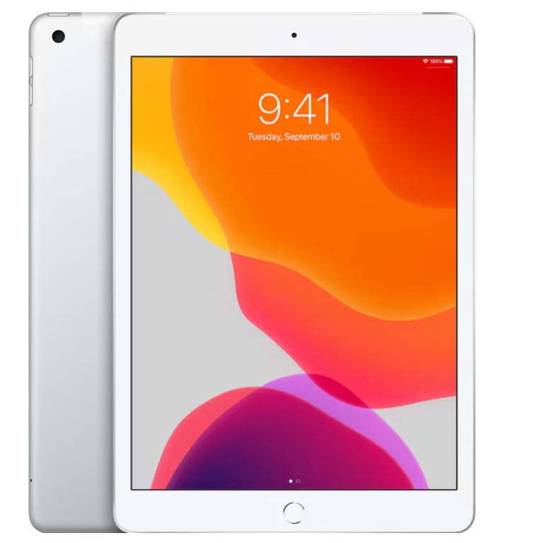 70 iPad 7世代 128GB Wi-Fi シルバー Restored Apple iPad 7th Gen 10.2 Inch (Wi-Fi + Cellular) 128GB A10